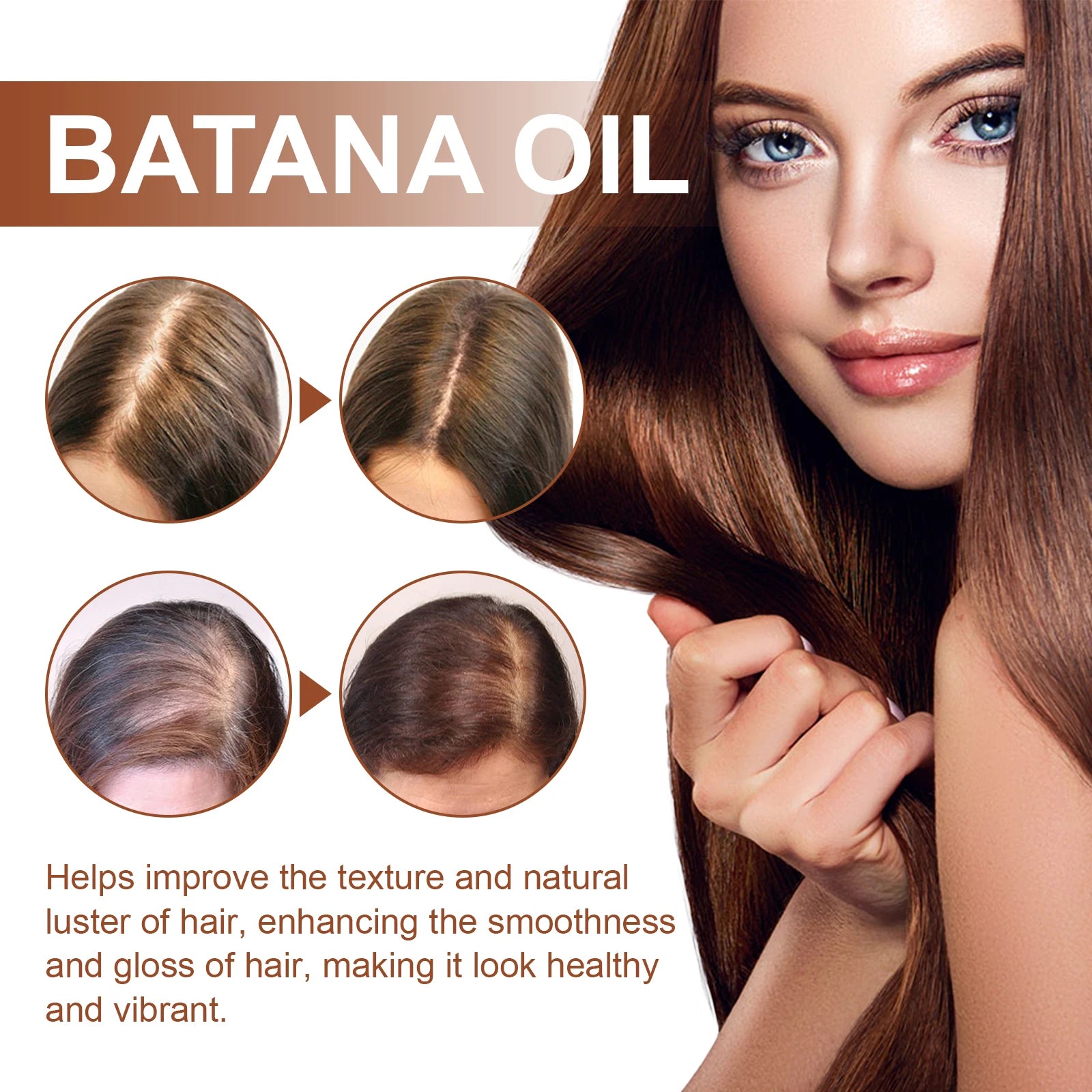 100% Pure Organic Hair Mask Batana Oil