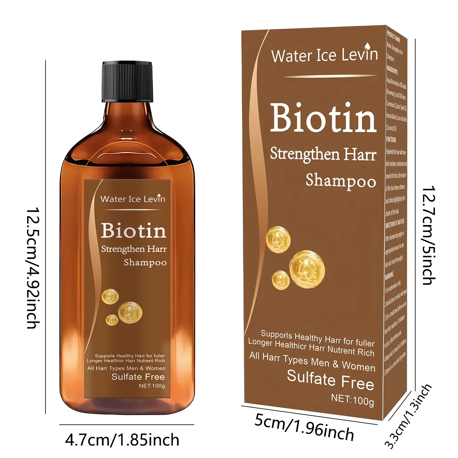 Biotin hair Growth shampoo anti-hair
