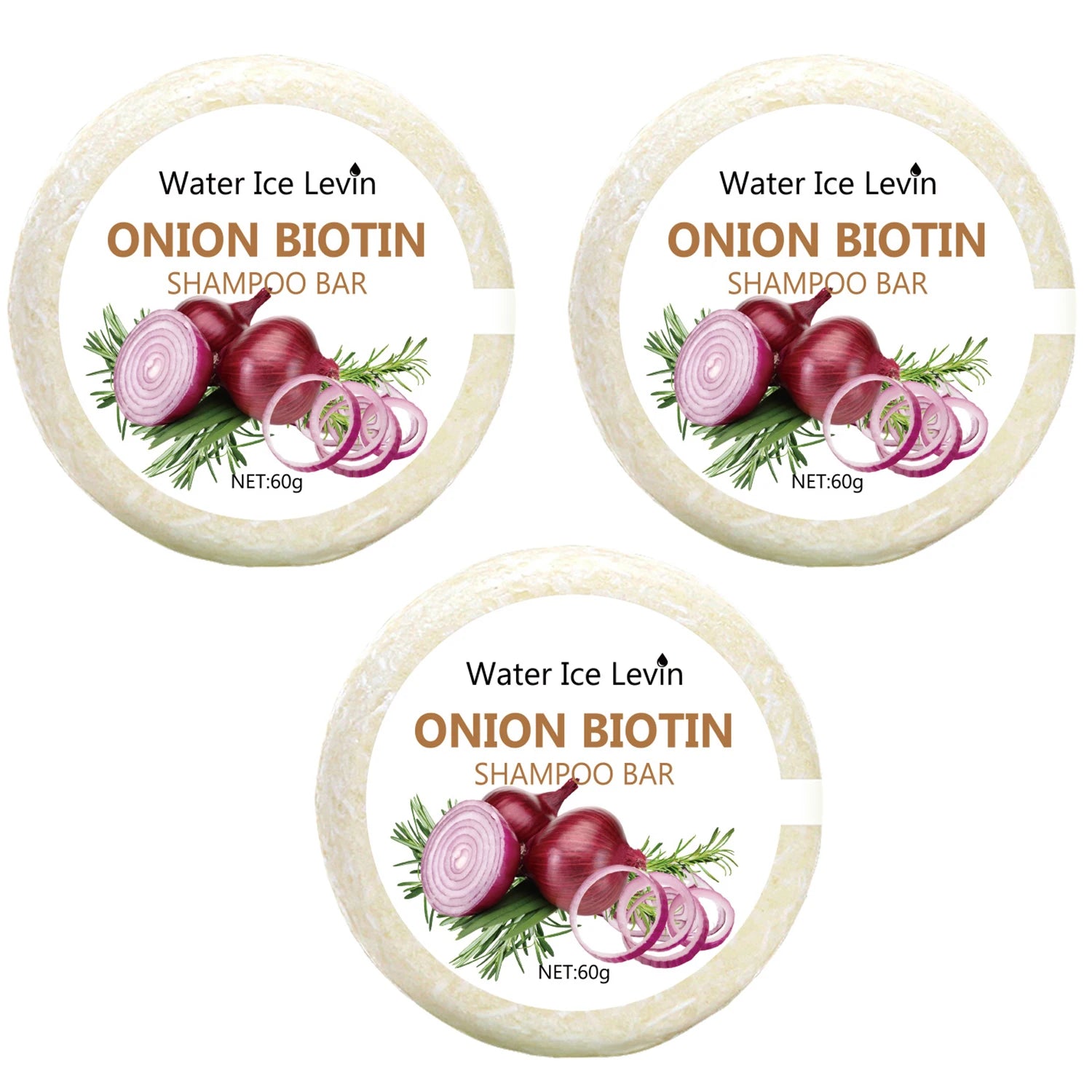 Onion and Biotin Shampoo Soap - 60g