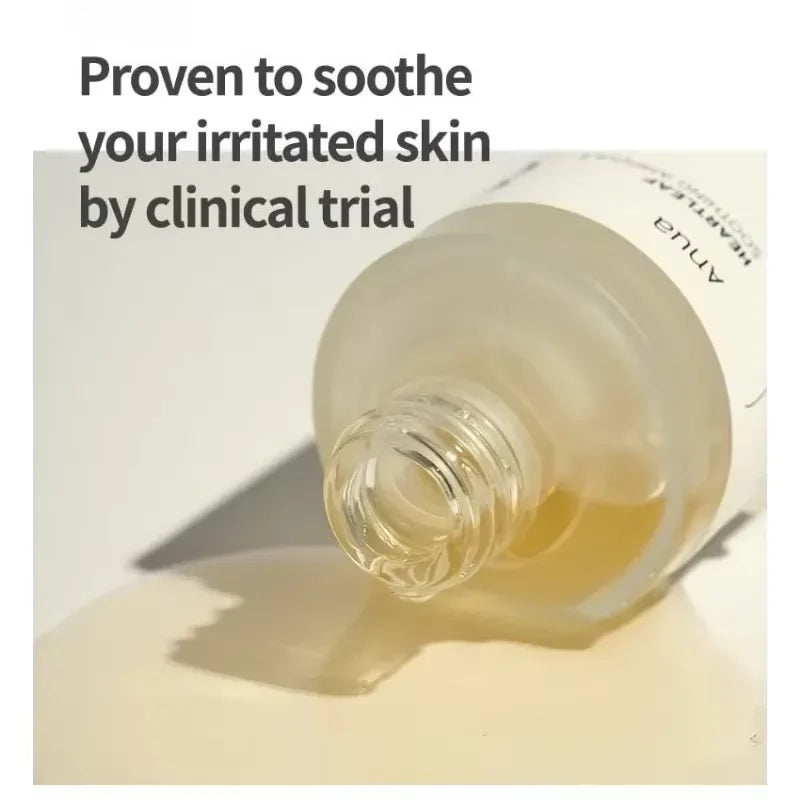 Anua Heartleaf 80 Soothing Ampoule Hydration Facial Serum for Glass Skin Gentle Formula with Panthenol Hyaluronic Acid NonGreasy