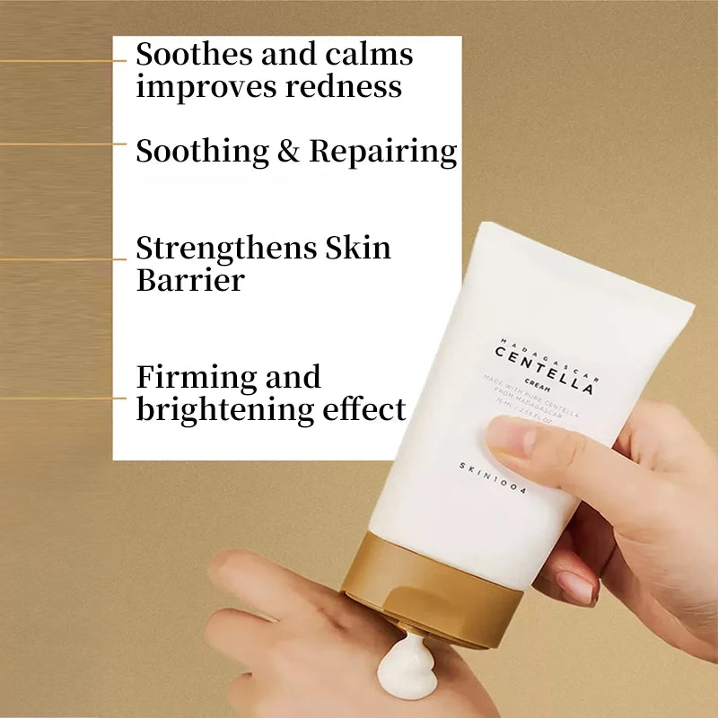 Korean Madagascar Centella Brightening Soothing Whitening Cream Anti-Aging Facial Moisturizer Cream Skincare Beauty Products