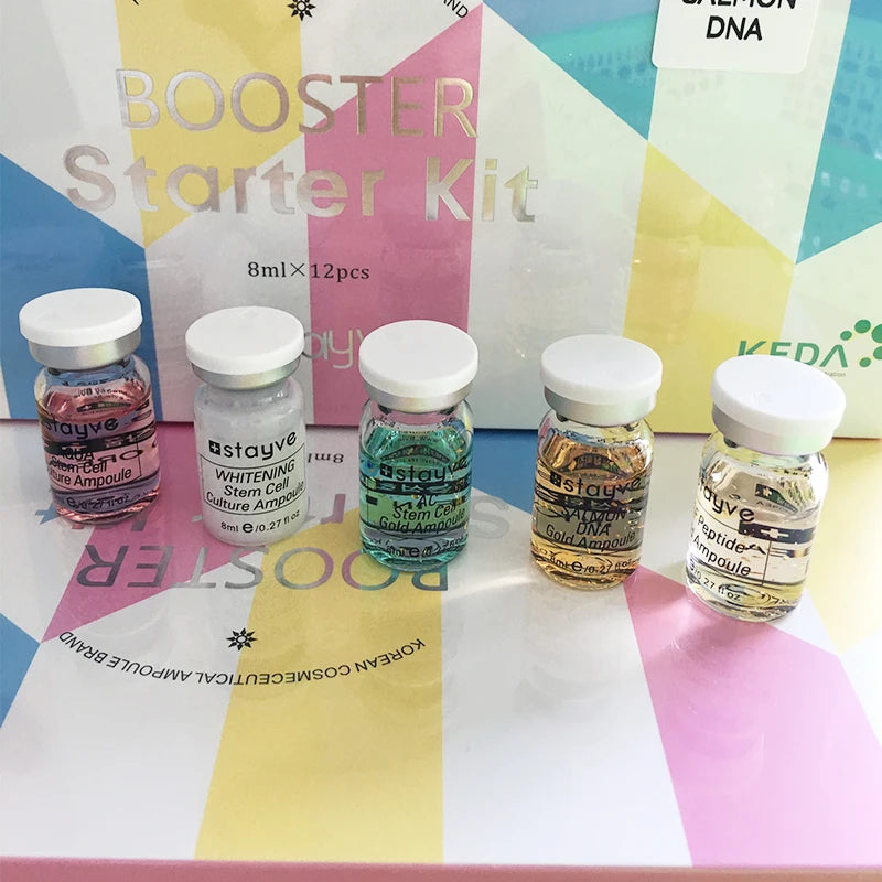 Korea Original Stayve BB Cream Glow Beginner Starter Kit Niacinamide/Peptide Essence Moisturise Face Skin Care