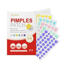 EELHOE Star & Heart Acne Patch 240pcs – Cute Hydrocolloid Pimple Dots